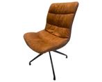 Eetkamerstoel Rico | Draaibaar-Cognac, Huis en Inrichting, Stoelen, Ophalen of Verzenden, Nieuw