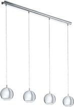 EGLO Conessa - Hanglamp - 4 Lichts - Chroom - Helder, Verzenden, Zo goed als nieuw