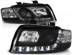 Koplampen Audi A4 8E 00-04 LED Echte DRL Zwart, Ophalen of Verzenden, Nieuw
