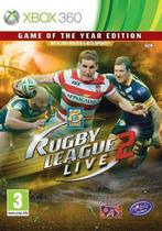 Rugby League Live 2-GOTY (Xbox 360) Gebruikt, Ophalen of Verzenden, Zo goed als nieuw