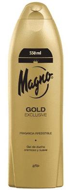 Magno Shower Gel Gold Exclusive 550ml., Sieraden, Tassen en Uiterlijk, Uiterlijk | Lichaamsverzorging, Nieuw, Verzenden