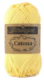 Scheepjes Catona 50 gram - 522 primrose - Katoen Garen, Hobby en Vrije tijd, Breien en Haken, Ophalen of Verzenden, Nieuw