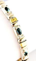 Armband - 18 karaat Geel goud, Witgoud - 5.44ct. tw. Topaas, Nieuw
