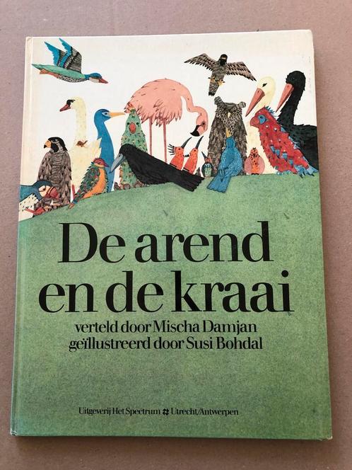 Fabels - De Arend en de Kraai - schitterende tekeningen, Boeken, Sprookjes en Fabels, Gelezen, Ophalen of Verzenden