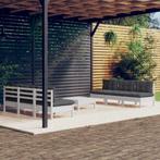vidaXL 7-delige Loungeset met antracietkleurige kussens, Tuin en Terras, Tuinsets en Loungesets, Verzenden, Nieuw, Loungeset