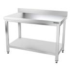 GGM Gastro | RVS werktafel PREMIUM - 1200x600mm | ATK126A, Verzenden, Nieuw in verpakking, Meubilair