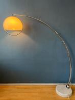 Vintage Mid Century Guzzini Space Age Arc Floor Lamp, Huis en Inrichting, Lampen | Vloerlampen, Ophalen of Verzenden, Nieuw