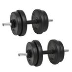 vidaXL Halterset 20 kg 14-delig, Verzenden, Nieuw