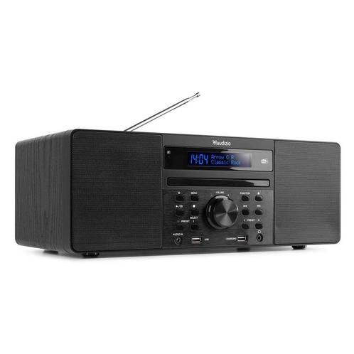Retourdeal - Audizio Prato microset met DAB radio, Bluetooth, Audio, Tv en Foto, Radio's, Zo goed als nieuw, Verzenden