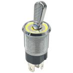 ProRide Metalen Tuimelschakelaar 12-24V OFF-ON - Inbouw -, Doe-het-zelf en Verbouw, Elektra en Kabels, Verzenden, Nieuw