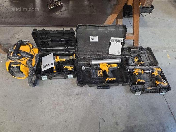 Diverse accu gereedschappen (5x) DeWalt, Zakelijke goederen, Machines en Bouw | Metaalbewerking, Ophalen