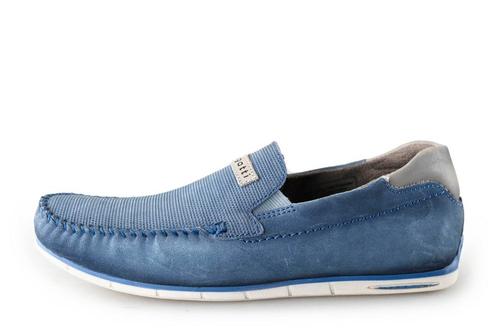 Bugatti Instappers in maat 42 Blauw | 10% extra korting, Kleding | Heren, Schoenen, Blauw, Zo goed als nieuw, Overige typen, Verzenden