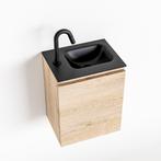 MONDIAZ OLAN 40cm toiletmeubel washed_oak. LEX wastafel, Ophalen of Verzenden, Nieuw, Bad