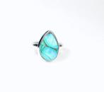 Ring Peacock Dahlia Turquoise / Cabochon / nieuw - 5.52 g -