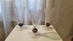 Drinkset (3) - Glazen van Muranoglas - Glas, Antiek en Kunst, Antiek | Glas en Kristal