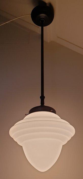 Lamp - Acorn - Opaline glas, Antiek en Kunst, Kunst | Designobjecten