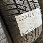 4 x Continental Winter TS850P 225-55-16 Winterbanden 7,5mm, Auto-onderdelen, Banden en Velgen, Gebruikt, 16 inch, Band(en), Personenwagen