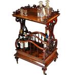 Canterbury voor bladmuziek maar ook als dranktafeltje een ui, Antiek en Kunst, Antiek | Meubels | Tafels, Ophalen of Verzenden