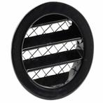 Nedco Rond aluminium schoepenrooster - Ø 100 mm - zwart -.., Ophalen of Verzenden, Nieuw
