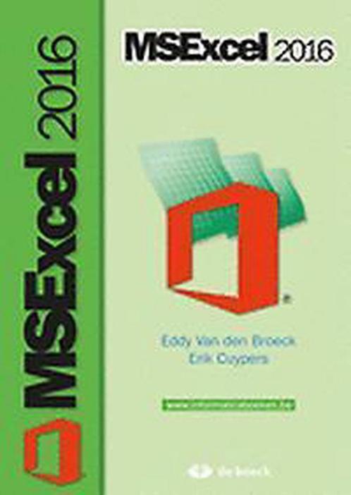 MS Excel 2016 9789045557151 Erik Cuypers, Boeken, Schoolboeken, Gelezen, Verzenden