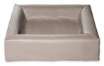 Bia Bed Kunstleer Hoes Hondenmand Taupe - BIA-2 60X50X12,5, Verzenden, Nieuw
