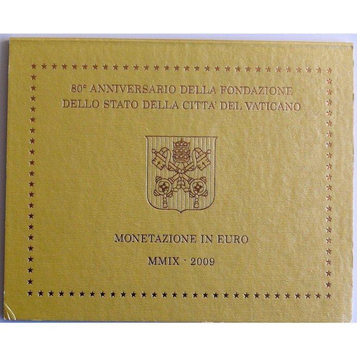 Vaticaan. Year Set (BU) 2009 (Zonder Minimumprijs), Postzegels en Munten, Munten | Europa | Euromunten