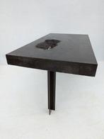 Wallavibe - D.B - Salontafel - Zwarte stalen tafel, gelakt,