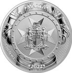 Malta. 5 Euro 2022 Malta – Knights of the Past – 1 oz Silver, Postzegels en Munten, Munten | Europa | Niet-Euromunten
