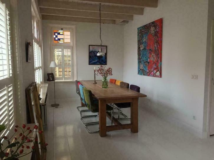 Eiken Wit geschilderde planken vloer, Doe-het-zelf en Verbouw, Schildersmaterialen, Overige typen, Nieuw, Ophalen of Verzenden