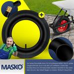 MASKO® Kruiwagen - 100L - Tot 250kg - Zilver, Verzenden, Nieuw