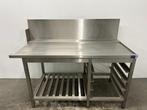 Horeca RVS Afvoertafel aanvoertafel korventafel, Ophalen of Verzenden, Nieuw zonder verpakking, Wassen en Drogen