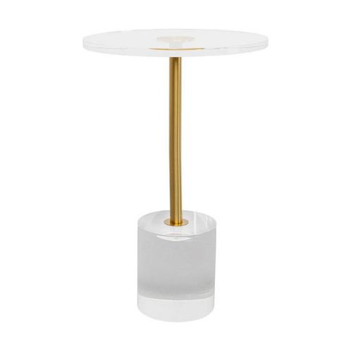 *WOONWINKEL* Kare Design Ghost Ronde Bijzettafel Plexiglas, Huis en Inrichting, Tafels | Bijzettafels, Nieuw, Verzenden