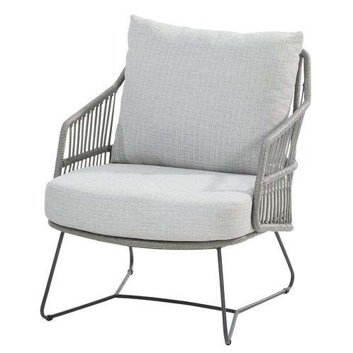 Cempre lounge tuinstoel antraciet zilvergrijs 4-Seasons, Tuin en Terras, Tuinsets en Loungesets, Nieuw, Ophalen of Verzenden