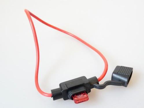 Zekeringhouder voor mini zekering + 10A zekering, Auto diversen, Auto-accessoires, Ophalen of Verzenden