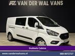 Ford Transit Custom | 2.0 TDCI 131pk Automaat L2H1 Dubbele, Auto's, Automaat, Gebruikt, Euro 6, Wit