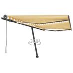 vidaXL Luifel automatisch met LED en windsensor 450x300 cm, Tuin en Terras, Zonneschermen, Verzenden, Nieuw