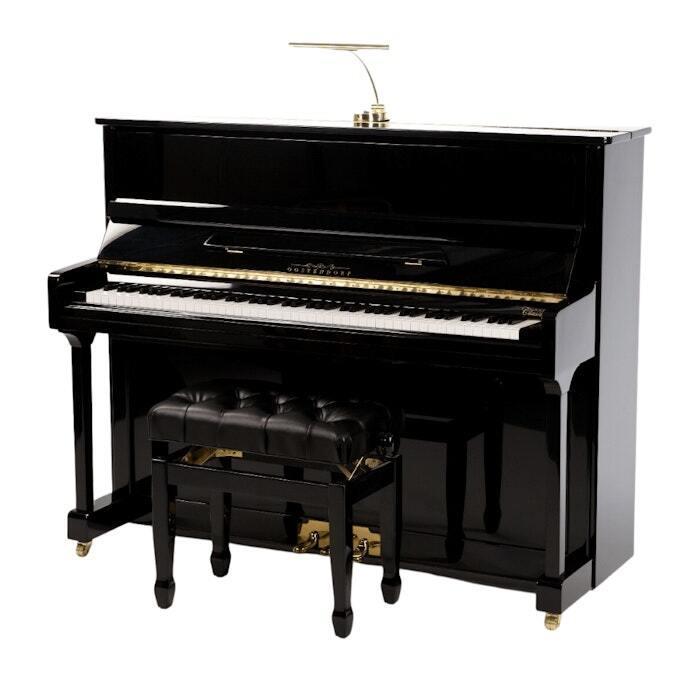 Oostendorp Digital Classic Elite IV PE messing, Muziek en Instrumenten, Piano's, Piano, Zwart