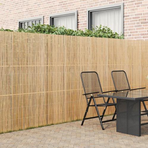 vidaXL Tuinscherm 400x180 cm bamboe, Tuin en Terras, Schuttingen, Nieuw, Hout, Verzenden