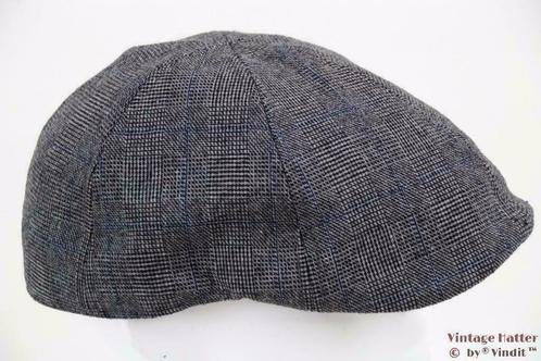 Flatcap Platte pet Hawkins grijs voorgevormd maten 57 t/m 60, Kleding | Heren, Hoeden en Petten, Pet, Nieuw, Ophalen of Verzenden