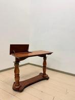 Schrijftafel - Hout, Messing - console bureau, Antiek en Kunst