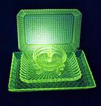 Val Saint Lambert - Dienblad - verre en cristal - VSL, Antiek en Kunst