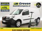 Renault Kangoo Z.E. Maxi L2H1 33 kWh HuurAccu E-Step! €179pm, Auto's, Bestelauto's, Automaat, Renault, Wit, Elektrisch