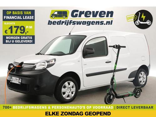 Renault Kangoo Z.E. Maxi L2H1 33 kWh HuurAccu E-Step! €179pm, Auto's, Bestelauto's, Automaat, Elektrisch, Wit, Renault, Verzenden