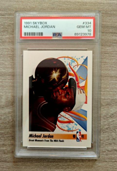 1991 and 1998 Skybox Michael Jordan - PSA 10 Gem mint - 3, Verzamelen, Stickers