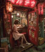 La Chibroneuse - Tokyo Pink Alley - XL