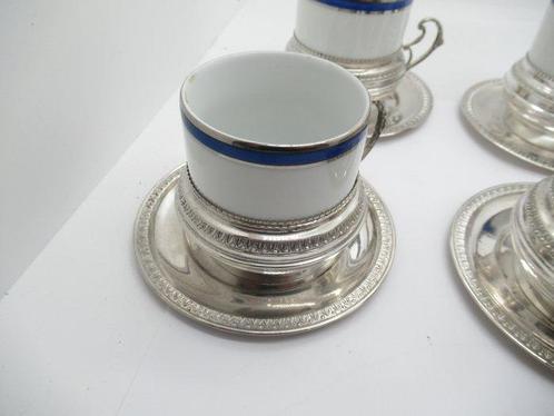 Greggio - Koffieservies voor 6 (12) - Zilver, Antiek en Kunst, Antiek | Goud en Zilver