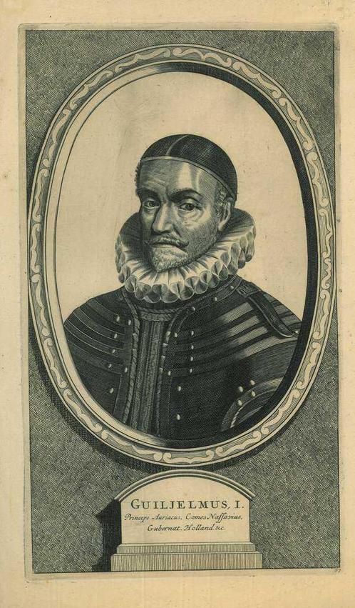 Portrait of William I, Prince of Orange, Antiek en Kunst, Kunst | Etsen en Gravures