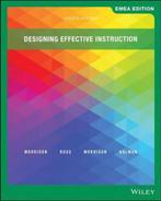 9781119599173 Designing Effective Instruction, EMEA Edition, Nieuw, Gary R. Morrison, Verzenden