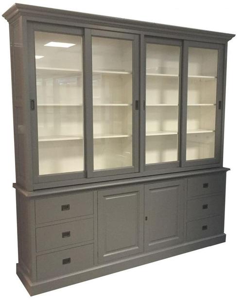 Buffetkast Lopik grijs 240 x 240cm, Huis en Inrichting, Kasten | Buffetkasten, Ophalen of Verzenden