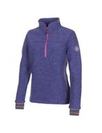Ivanhoe wollen trui voor dames Dina half Zip Purple Haze..., Kleding | Dames, Truien en Vesten, Ivanhoe of Sweden, Verzenden, Nieuw